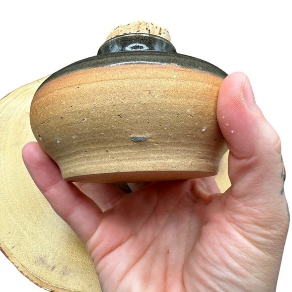 Mid century 1960s SIGNE PERSSON MELIN Vase: Scandinavian pottery - Picture 6 of 8